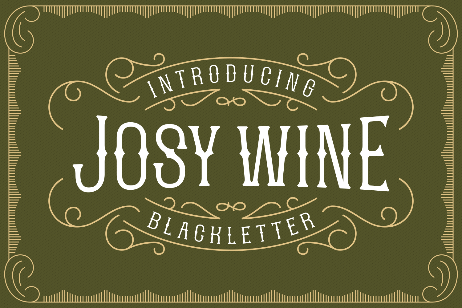Josy Wine font
